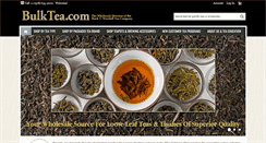Desktop Screenshot of bulktea.com