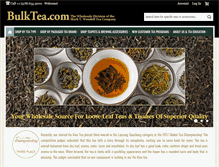 Tablet Screenshot of bulktea.com